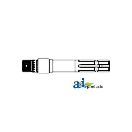 A & I Products Shaft, PTO (540 RPM) 2.4" x2.2" x13.2" A-M2916T
